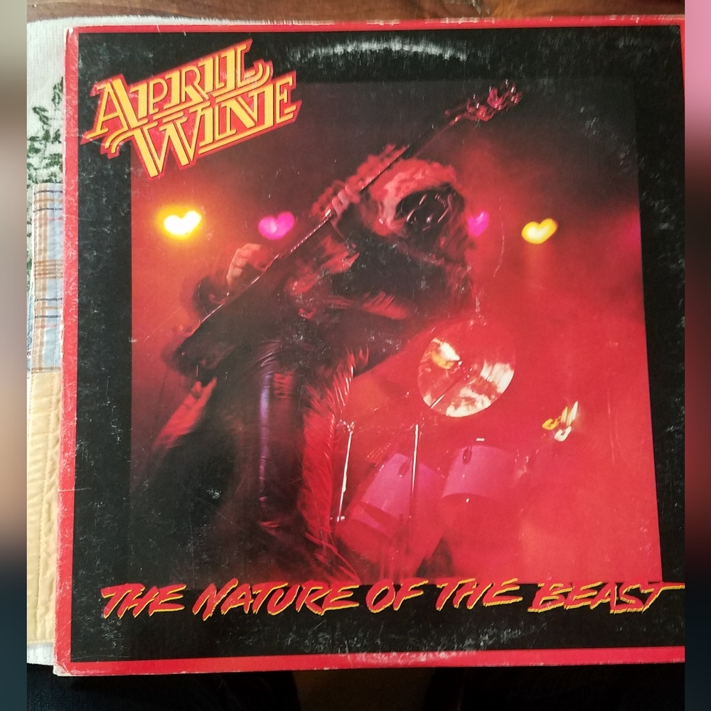 1981 April Wine "The Nature Of The Beast" Vinyl Album
